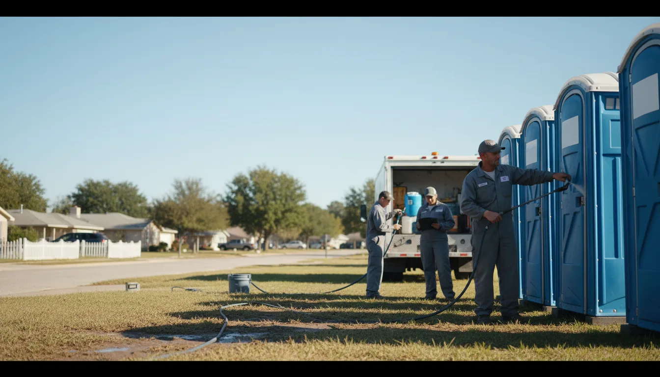 Long-Term Portable Toilet Rental in Dublin, GA near me